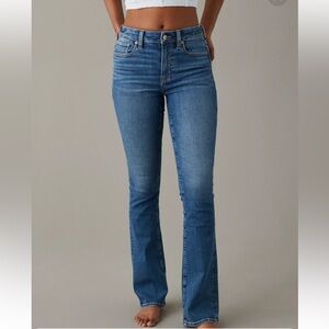 American Eagle High Rise Skinny Kick Stretch Bootcut Jeans size 20